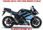 Preview: EV-X Blau für Yamaha YZF R1 2007-2008